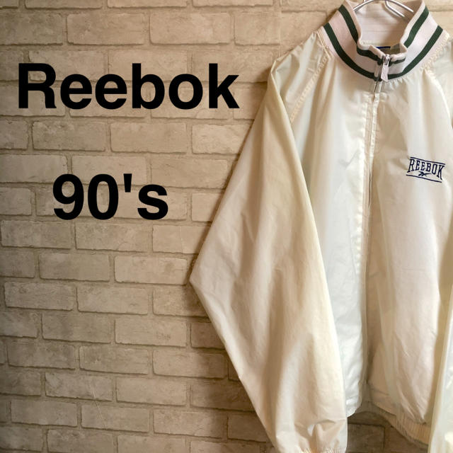90's OLD Reebok ナイロンジャケット Mサイズ