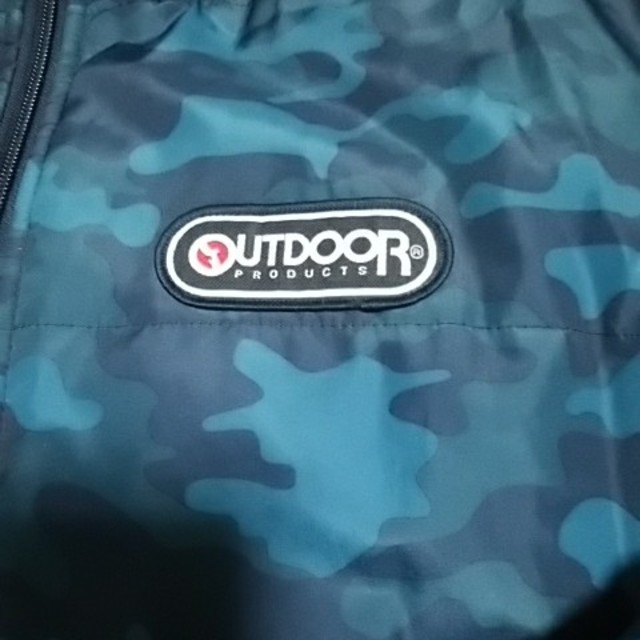OUTDOOR(アウトドア)のOUTDOOR 中綿パーカージャケット　170 キッズ/ベビー/マタニティのキッズ服男の子用(90cm~)(ジャケット/上着)の商品写真
