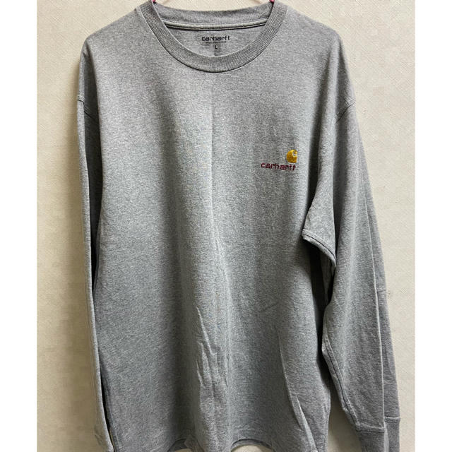 carhartt(カーハート)のCarharttカーハートL/S AMERICAN SCRIPT T-SHIRT メンズのトップス(Tシャツ/カットソー(七分/長袖))の商品写真