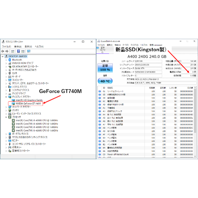 Nvidia ゲーミング ノートPC 新品SSD メモリ8Gb