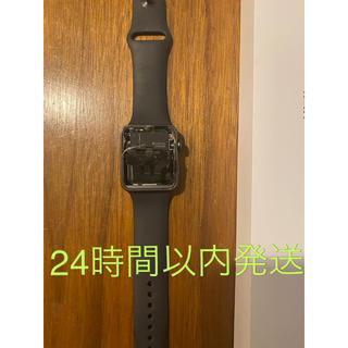 アップルウォッチ(Apple Watch)のnaka様専用　ジャンク品applewatch3 充電ケーブル&バンド　箱付(腕時計(デジタル))