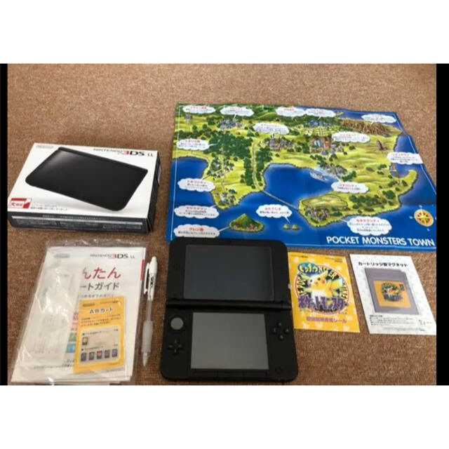 ニンテンドー3DS LL ピカチュウソフト付