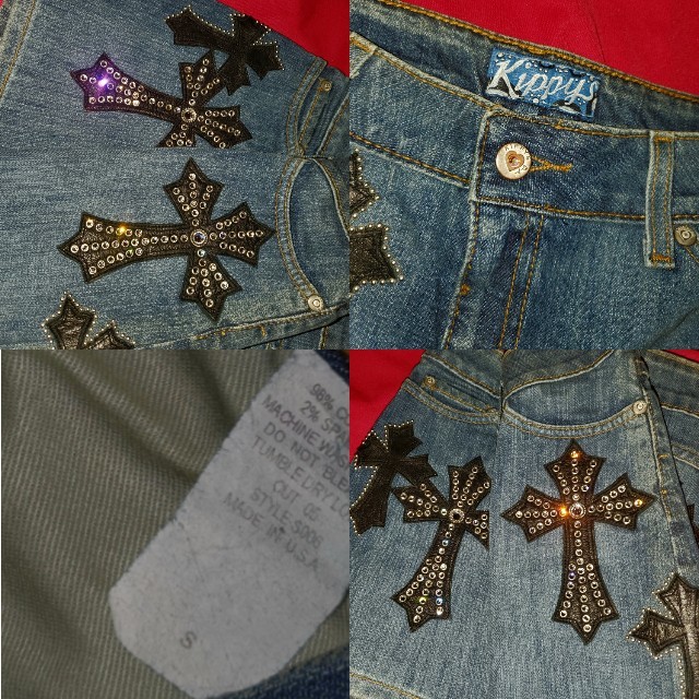 kippys Sサイズ ♡ スワロフスキー クロス 十字架 SWAROVSKI