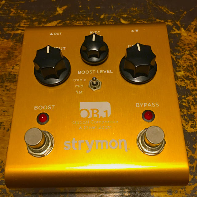 STRYMON OB.1 Optical Compressorエフェクター