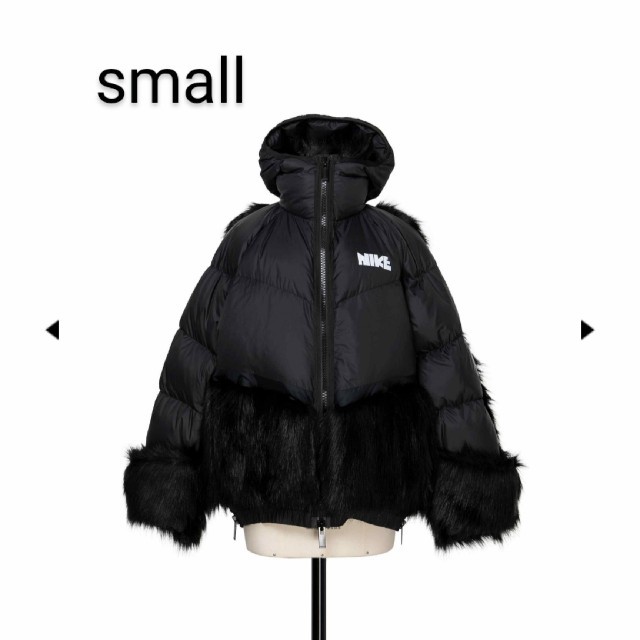 sacai(サカイ)のNike Sacai NRG Parka W 黒 small レディースのジャケット/アウター(ブルゾン)の商品写真