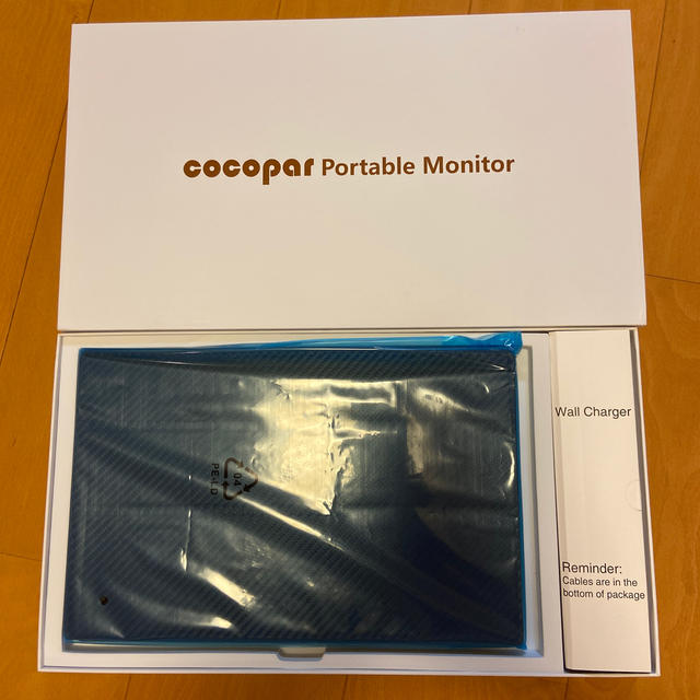 cocopar 13.3インチモバイルモニター、モバイルディスプレイ　新品未使用 スマホ/家電/カメラのテレビ/映像機器(その他)の商品写真