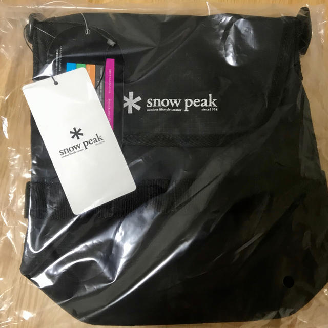 snow peak スノーピーク　ショルダー　バッグ　新品