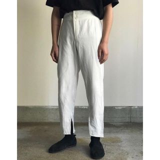 マルタンマルジェラ(Maison Martin Margiela)のdead stock vintage ロシア軍 ソ連軍 白 スリーピングパンツ(スラックス)