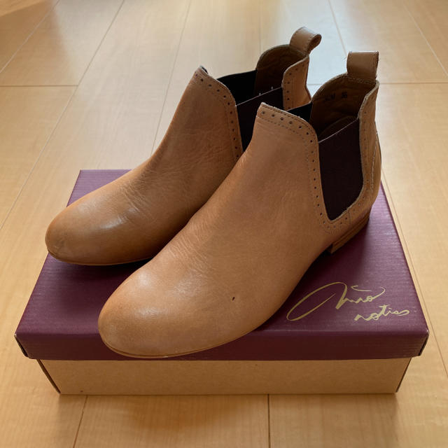 レディース　サイドゴアショートブーツ　23.0㎝ レディースの靴/シューズ(ブーツ)の商品写真