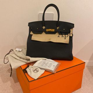 エルメス(Hermes)のHERMES バーキン35 ノアール(ハンドバッグ)