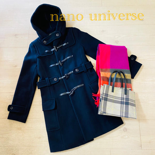 nano・universe(ナノユニバース)のお値下げ!!nanouniverse ダッフルコート 送料込 レディースのジャケット/アウター(ダッフルコート)の商品写真