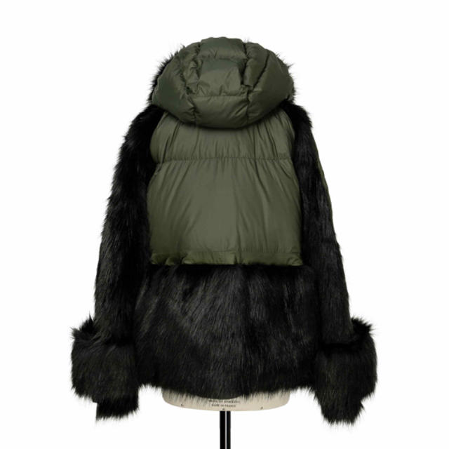 NIKE×sacai コラボレディースダウンパーカー XSサイズ NIKE×sacai コラボレディースダウンパーカー XSサイズ