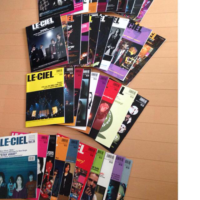 L´Arc〜en〜Ciel 会報 欲しいの - maran.com.ec