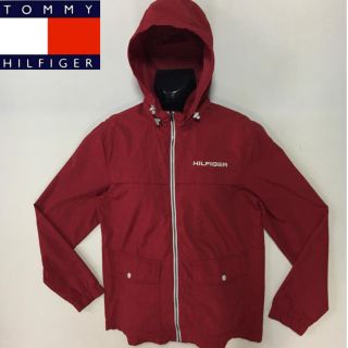 トミーヒルフィガー(TOMMY HILFIGER)のトミーヒルフィガー ダブルジップアップ マウンテンパーカー バーガンディ S(マウンテンパーカー)