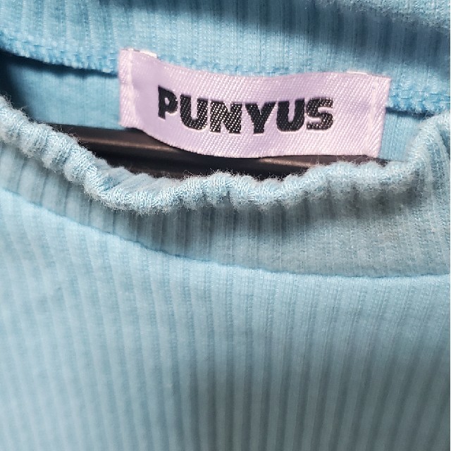 PUNYUS(プニュズ)のワンポイント刺繍ハイネックT メンズのトップス(Tシャツ/カットソー(半袖/袖なし))の商品写真