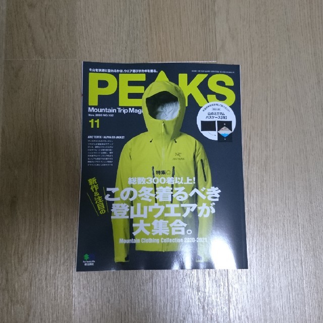 エイ出版社(エイシュッパンシャ)のＰＥＡＫＳ 2020 11月号 本誌のみ エンタメ/ホビーの雑誌(その他)の商品写真