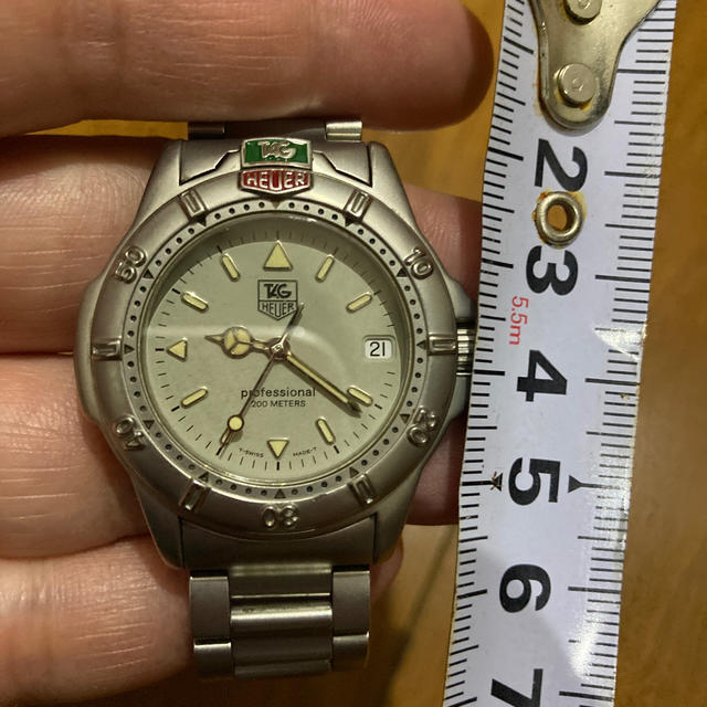 TAG Heuer(タグホイヤー)のタグホイヤー　プロフェッショナル　メンズ　美品 メンズの時計(腕時計(アナログ))の商品写真