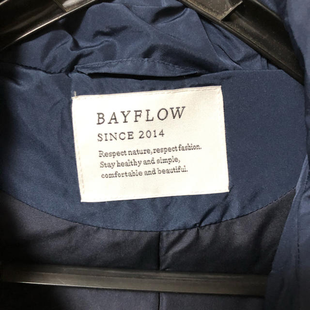 BAYFLOW(ベイフロー)の今月末まで限定お値下げ！！BAY FLOW ダウンコート レディースのジャケット/アウター(ダウンコート)の商品写真