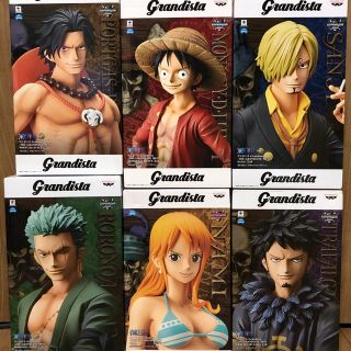 バンプレスト(BANPRESTO)のONE PIECE グランジスタ grandista 全種類セット(アニメ/ゲーム)