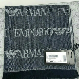 エンポリオアルマーニ(Emporio Armani)のエンポリオアルマーニ マフラー 625053 00635-BLU-BLUE(マフラー)