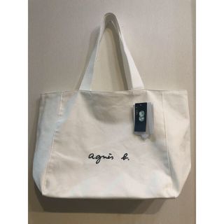 アニエスベー(agnes b.)の新品★アニエスベー agnes b. VOYAGE トートバッグ ★ホワイト(トートバッグ)