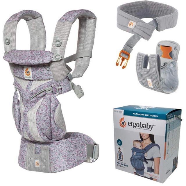 Ergobaby - 新品 エルゴベビー オムニ360 クールエア ピンクデジカモ 抱っこ紐の通販 by CCO プロフィール必読｜エルゴ