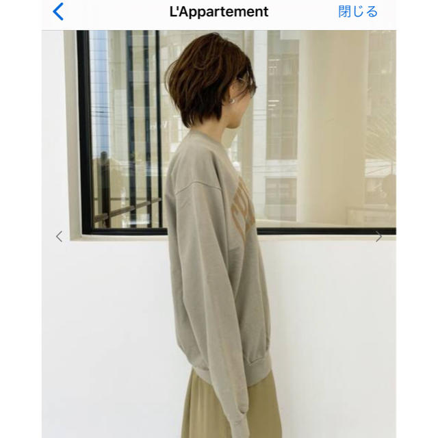 L'Appartement DEUXIEME CLASSE(アパルトモンドゥーズィエムクラス)のアパルトモン ドゥーズィエムクラス CHINATOWN MARKET スウェット レディースのトップス(トレーナー/スウェット)の商品写真