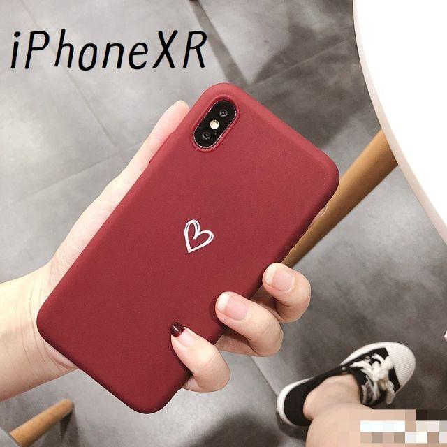 大人気！iPhoneXR ケース カバー オータムカラー ボルドー スマホ/家電/カメラのスマホアクセサリー(iPhoneケース)の商品写真