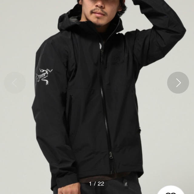 arc'teryx  ×  beams別注　希少Sサイズ