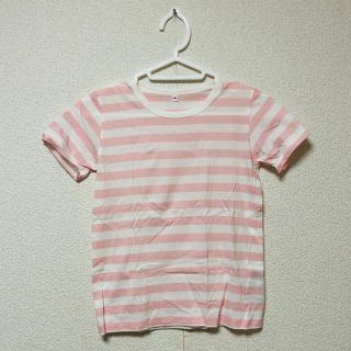 ムジルシリョウヒン(MUJI (無印良品))の試着のみ♡無印　ボーダー半袖　Tシャツ　140cm(Tシャツ/カットソー)