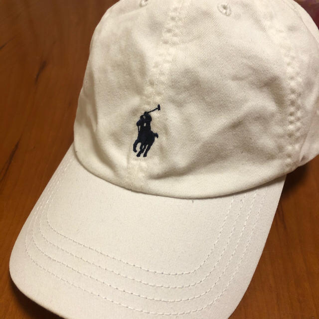 POLO RALPH LAUREN(ポロラルフローレン)のPOLO RALPH LAUREN  キャップ 白 レディースの帽子(キャップ)の商品写真