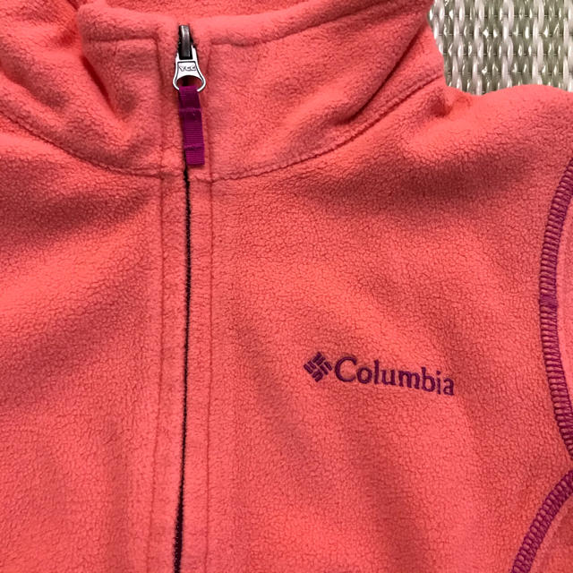 Columbia(コロンビア)のコロンビア［Colombia］フリースジップジャケット キッズ/ベビー/マタニティのキッズ服女の子用(90cm~)(ジャケット/上着)の商品写真