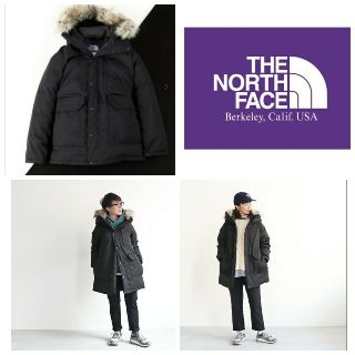 ザノースフェイス(THE NORTH FACE)の美品超破格50%offザノースフェイスパープルレーベルロングセローコート2019(ダウンジャケット)