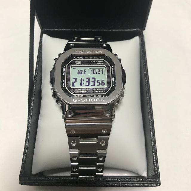 美品 G-SHOCK GMW-B5000D-1JF フルメタル Gショック 春先取りの sk