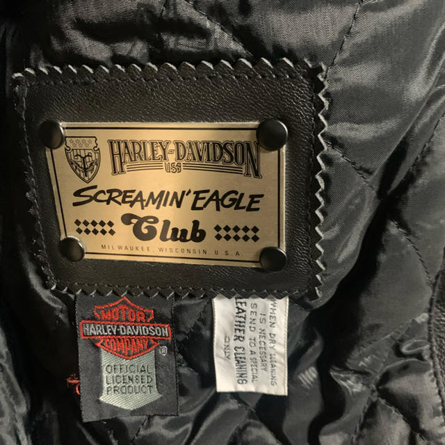 Harley Davidson(ハーレーダビッドソン)のHarley-Davidson ライダース　40 メンズのジャケット/アウター(ライダースジャケット)の商品写真