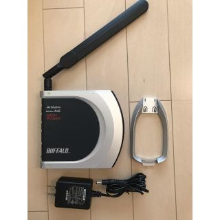 バッファロー(Buffalo)の無線LANルーター　BUFFALO WHR-HP-AMPG/E(PC周辺機器)