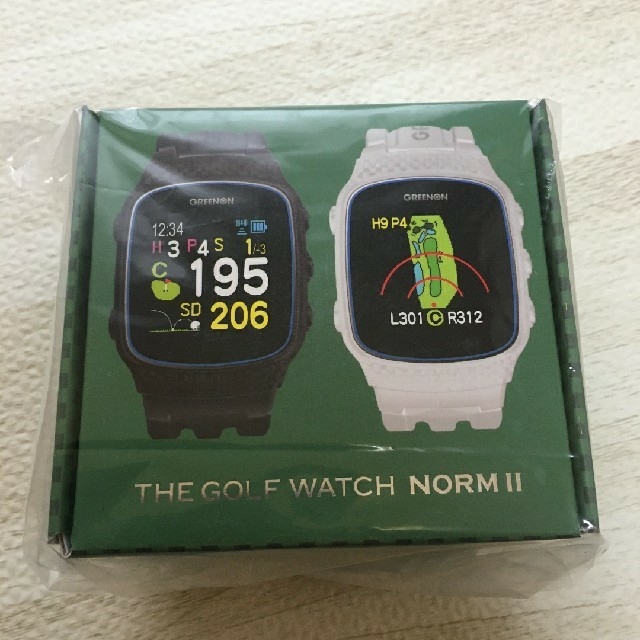 【値下げ中】the golf watch norm 2　ゴルフウォッ　ブラック
