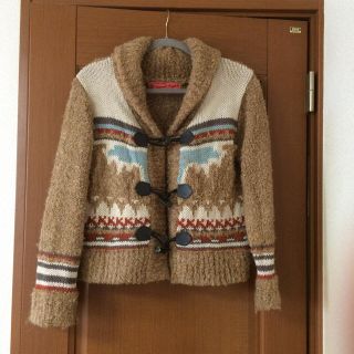 ナチュラルクチュール(natural couture)の※りんご様専用※ニットダッフルコート(ダッフルコート)