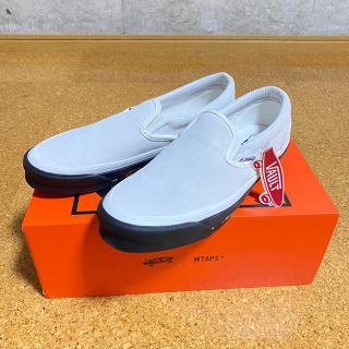 バンズボルト(VANS VAULT)のWTAPS × Vans Vault クラシック SLIP-ON 白(スニーカー)