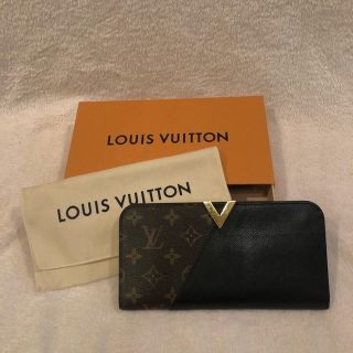 ルイヴィトン(LOUIS VUITTON)のルイヴィトン　ポルトフォイユ　キモノ　黒　タイガ　エピ　ツイスト  ヴェルニ(財布)