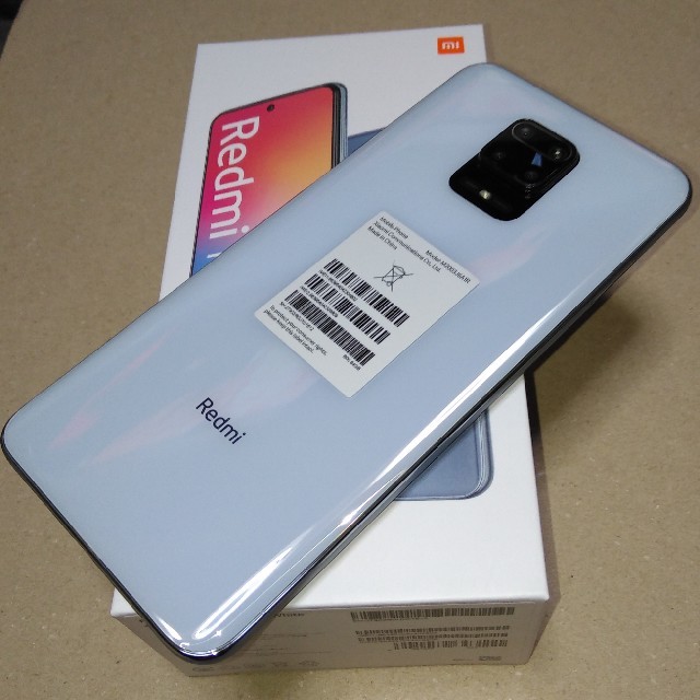 Redmi Note 9s　128GB simフリー　ホワイト