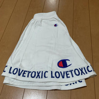 ラブトキシック(lovetoxic)のラブトキシック　champion スカート　160(スカート)
