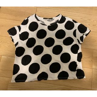 ザラ(ZARA)の最終値下げ⭐︎ZARAのドットTシャツ(Tシャツ(半袖/袖なし))