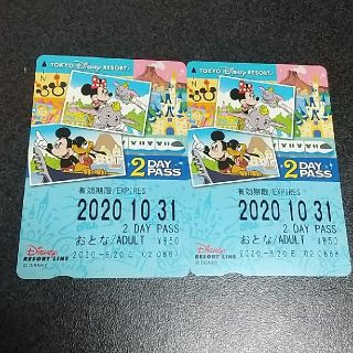 ディズニー(Disney)のディズニーリゾートライン モノレール パスポート(遊園地/テーマパーク)