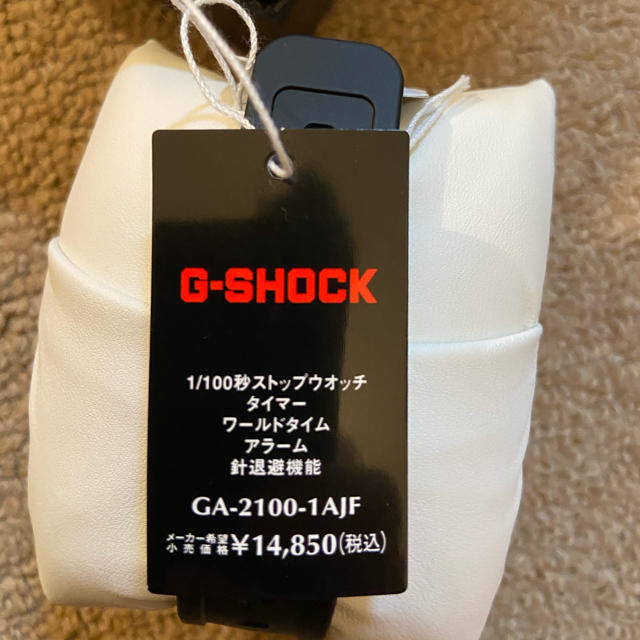G-SHOCK(ジーショック)のG-SHOCK コンビネーションモデル GA-2100-1AJF メンズの時計(腕時計(デジタル))の商品写真