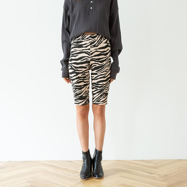 SeaRoomlynn(シールームリン)のSeaRoomlynn☆HALFCUTジャージーZEBRAレギンス レディースのレッグウェア(レギンス/スパッツ)の商品写真