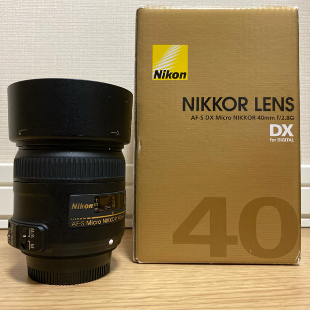 【特価】AF-S DX MICRO NIKKOR 40mm f2.8スマホ/家電/カメラ