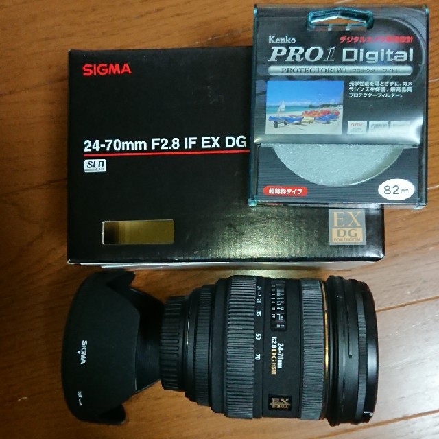 SIGMA 24-70mm F2.8 IF EX DG Canon用Canon