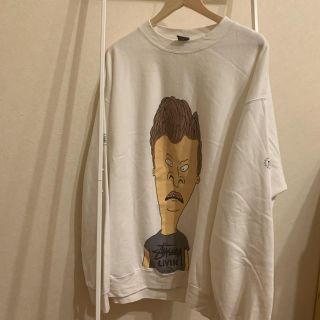 ステューシー(STUSSY)のstussy beavis&butt head ストューシー　スウェット　XL(スウェット)