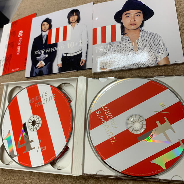 KinKi Kids(キンキキッズ)の39 KinKi Kids 堂本剛　堂本光一　ベストアルバム エンタメ/ホビーのCD(ポップス/ロック(邦楽))の商品写真